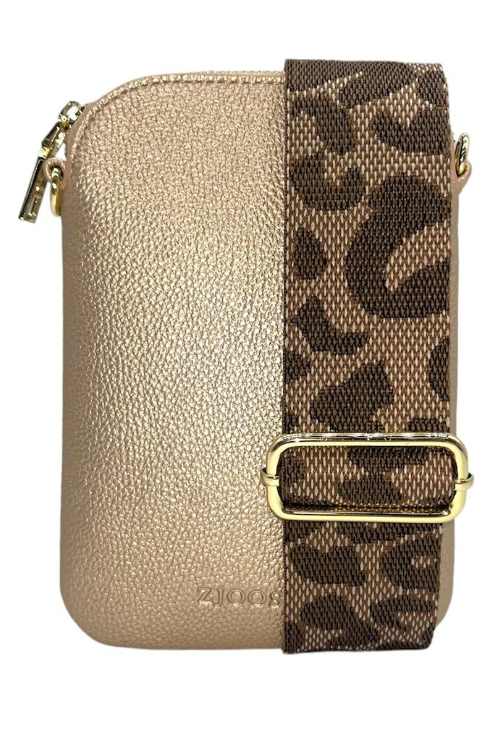 Elegant Metallic Sling Bag