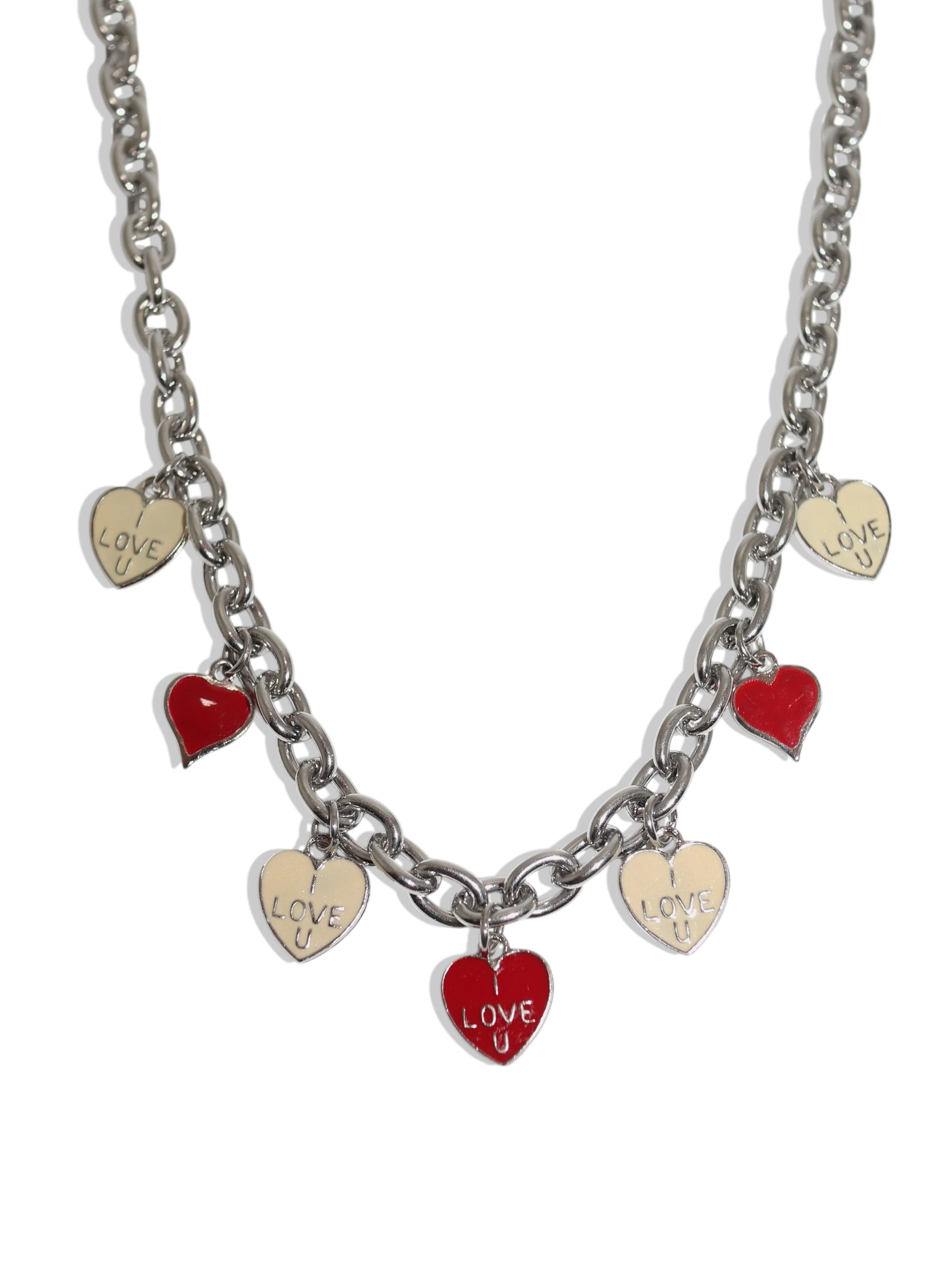 Charming Heart Pendant Necklace