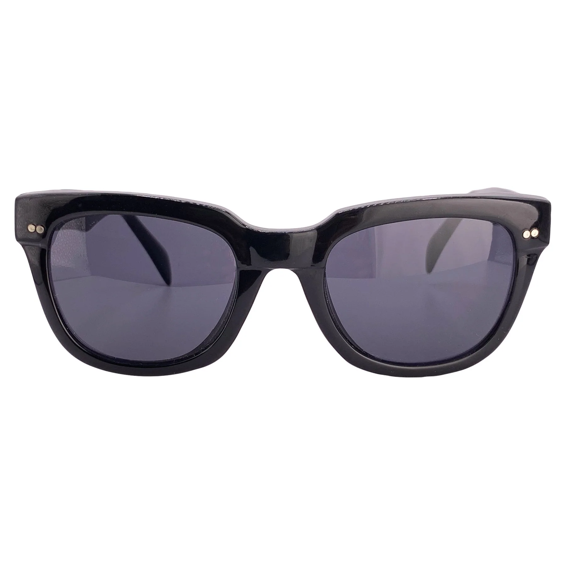 Classic Black Acetate Sunglasses