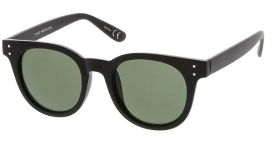 Stylish Matte Black Sunglasses