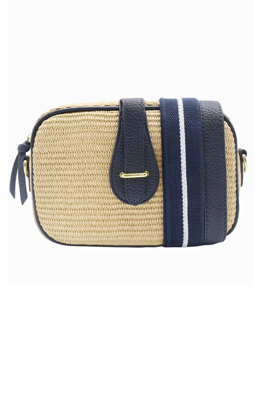Stylish Straw Crossbody Bag