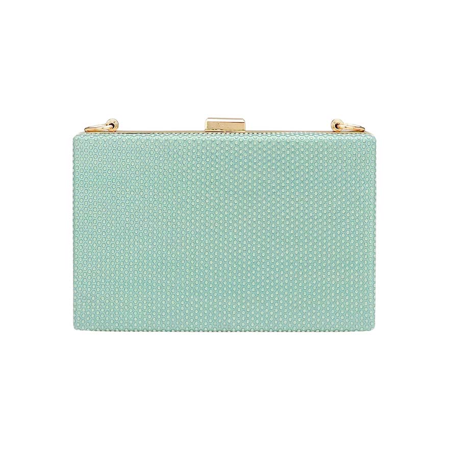 Elegant Mint Green Clutch Bag
