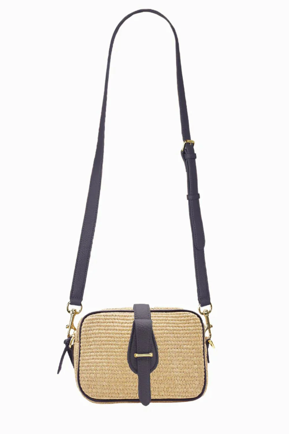 Stylish Straw Crossbody Bag
