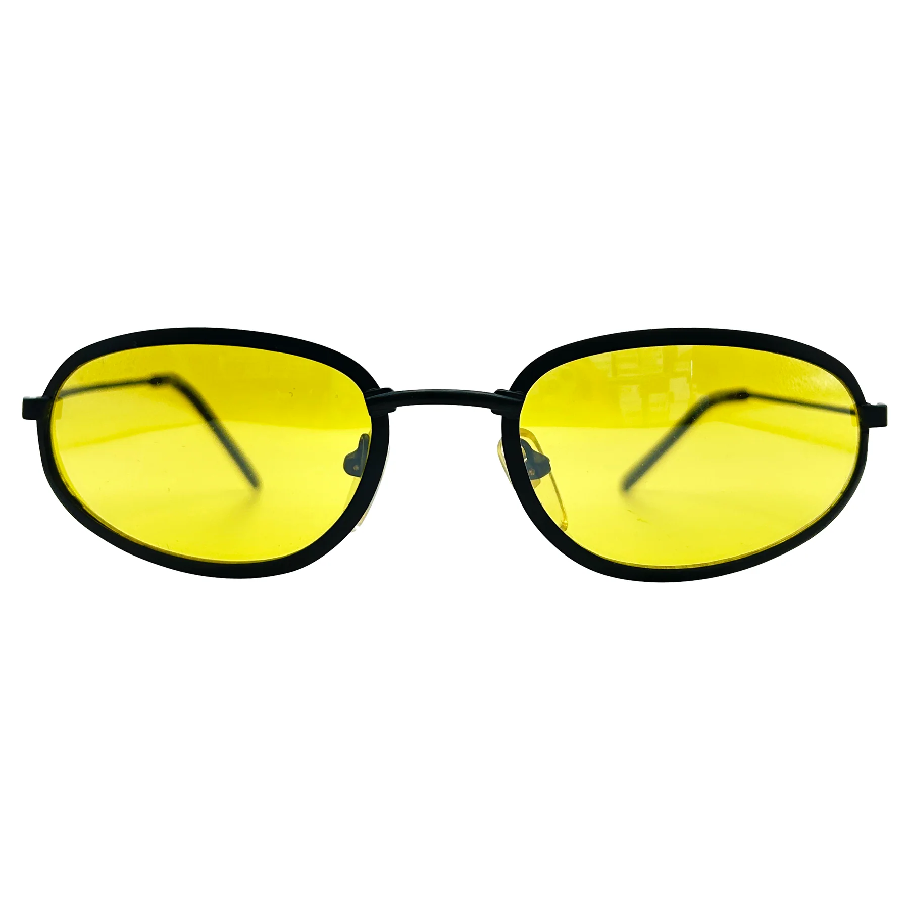 Stylish Yellow-Lens Eyeglasses